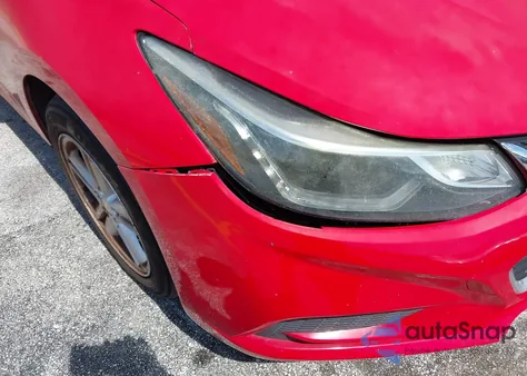 2016 Chevrolet Cruze Lt Auto из США, поврежденный, VIN 1G1BE5SM9G7311301